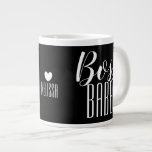 Mug Boss Babe Personalised Name Heart black<br><div class="desc">Mug with message and place for name. Be sure to add your own name/text before ordering.</div>