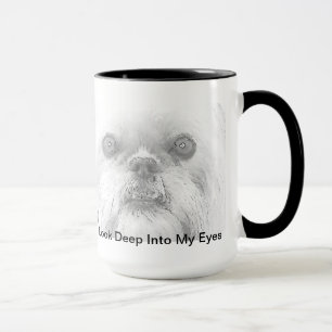 Mug Brussels Griffon Dog Eyes