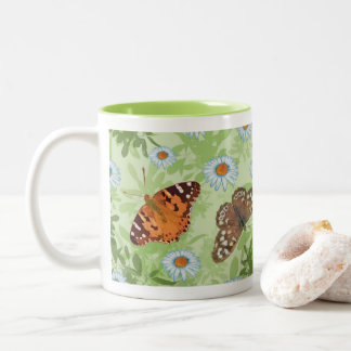 Mug “Butterflies & Daisies” Countryside collection
