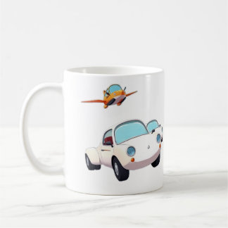 Mug - cars and plane