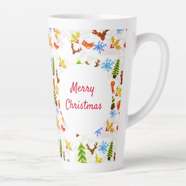 Mug Christmas pattern festivities season (Right)