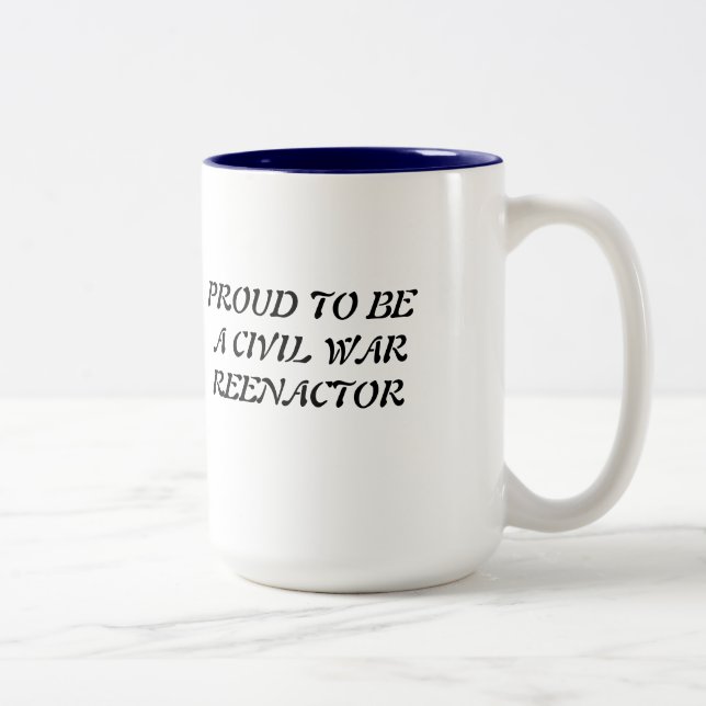 MUG, Civil War Two-Tone Coffee Mug (Right)