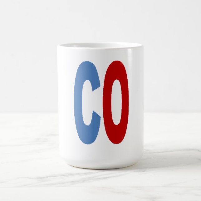 Mug classique blanche  COLORADO (Center)