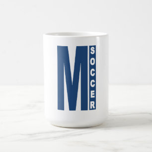 Mug classique blanche MICHIGAN SOCCER