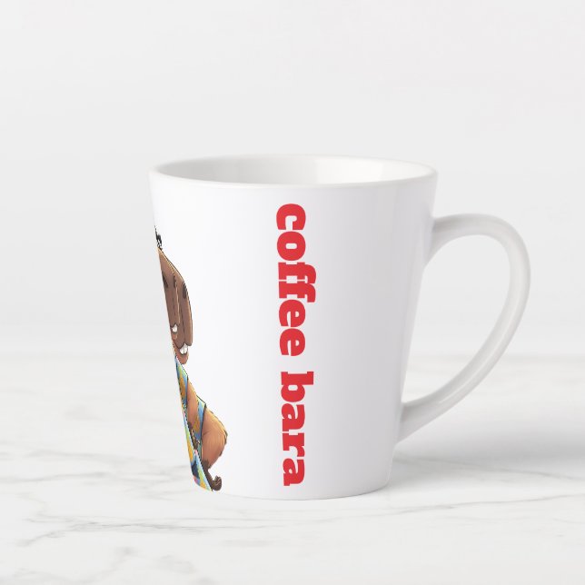 mug coffee  funny capybara (Right)