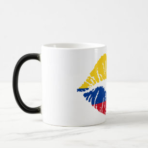 Mug Colombian Flag Kiss Print – Bold Patriotic Lip