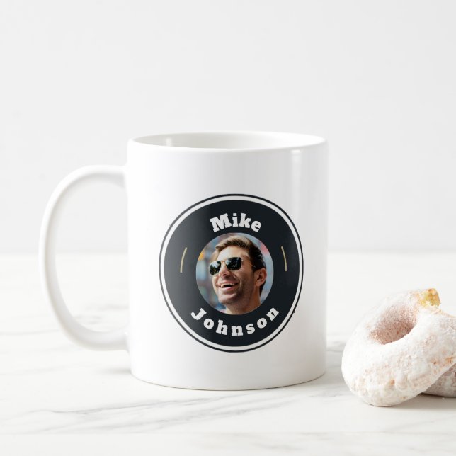Mug - Custom Personalised (add name) (With Donut)