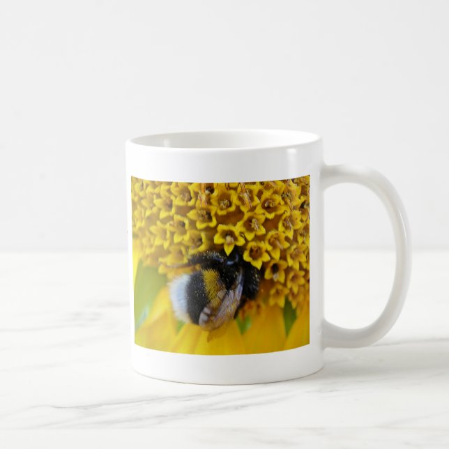 Mug cute bumblebee with text: "have a nice day" (Right)
