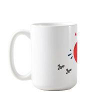 Mug Cute Heart Love Valentines Day