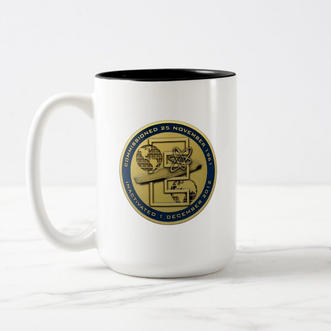 MUG CVN-65 USS ENTERPRISE COMMEMORATIVE (Left)