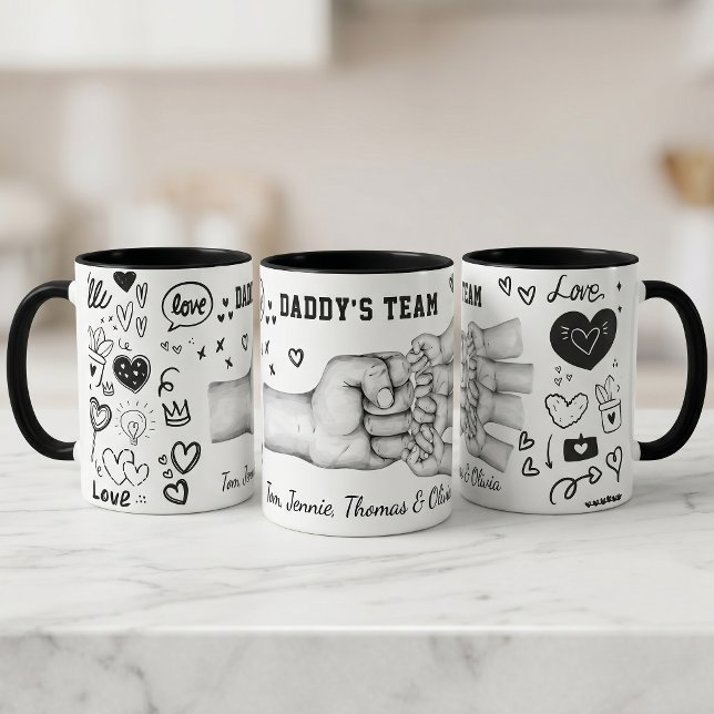 Mug Dad Fathers Day Gift Custom Name Baby (Creator Uploaded)