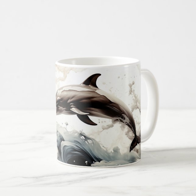 Mug - Dolphin (Front Right)