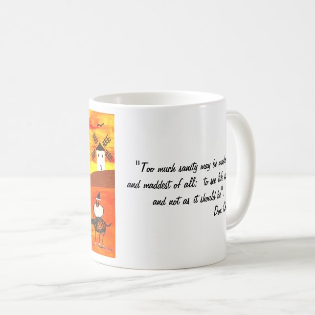 Mug Don Quixote (Front Right)