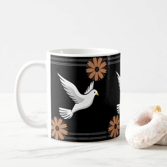 Mug Dove (With Donut)