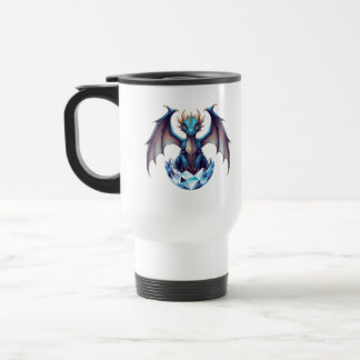 Mug Dragon hatchling emerging from crystal egg