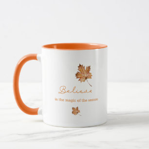 Mug Fall leaves magic with customise text messages