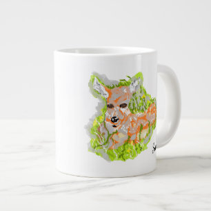 Mug : Fawn Relaxing