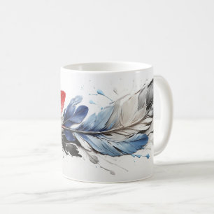 Mug - Feather - Tricolor