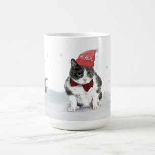 Mug: Felix, the kitty, in January Coffee Mug