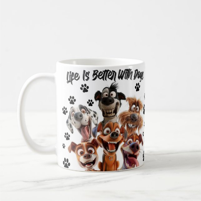 Mug for dogs lovers (Left)
