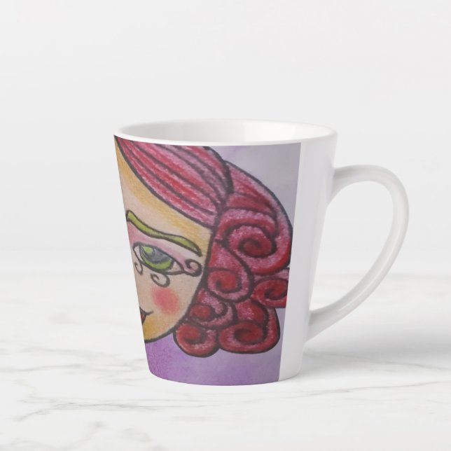 Mug for gifts (Colourful Whimsical 03) (Right)