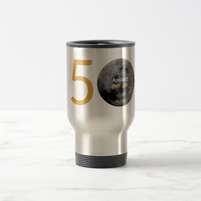 Mug for the Apollo 11 50th Anniversary. (Center)