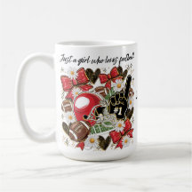 mug for women/girls football fans