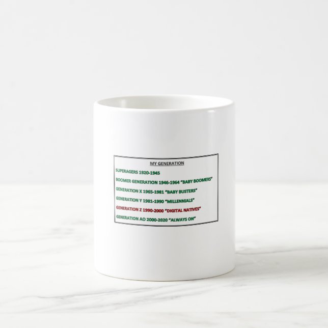 Mug for Z-generation (Center)