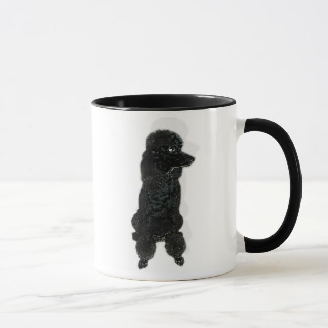 Mug French Poodle Cafe au lait (Right)
