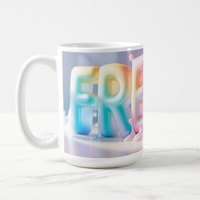 Mug Fresh 3D Lettering (Left)