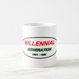Mug generation Y - "Millennials"