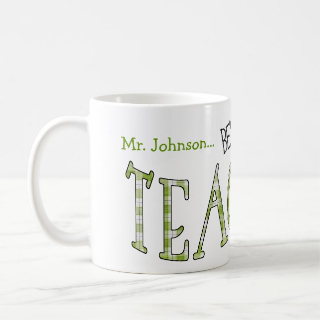 Mug gift for your child's teacher (Left)