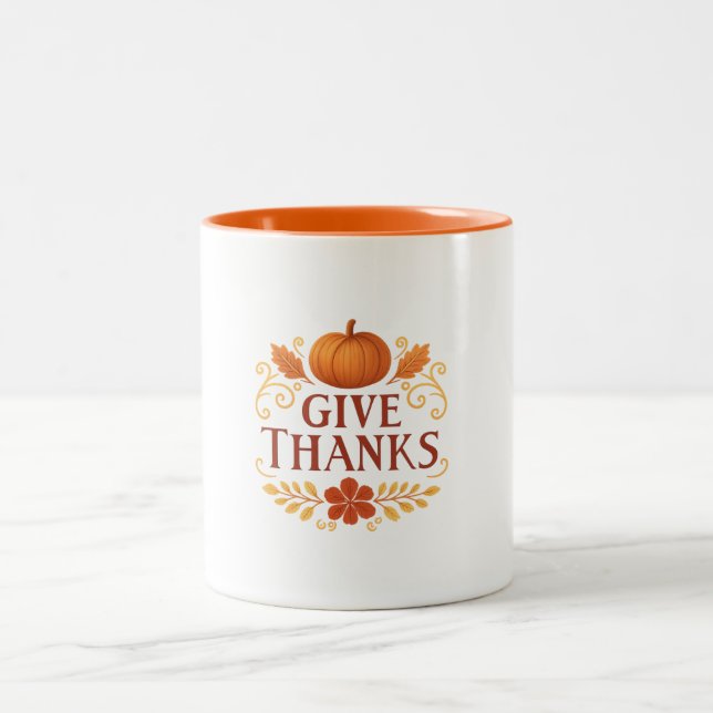 Mug - Give Thanks (Center)