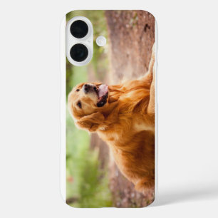 Mug Golden Retriever Love – Cute Pet Owner Gift iPhone 16 Case