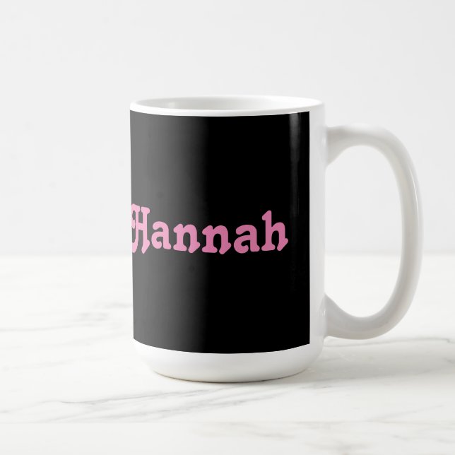 Mug Hannah (Right)