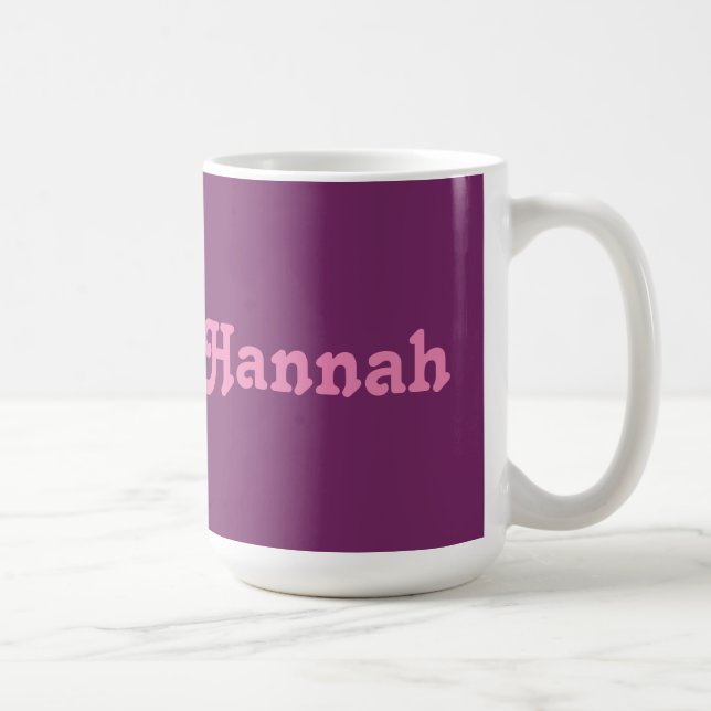 Mug Hannah (Right)