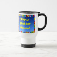 Mug Happy Birthday Cousin