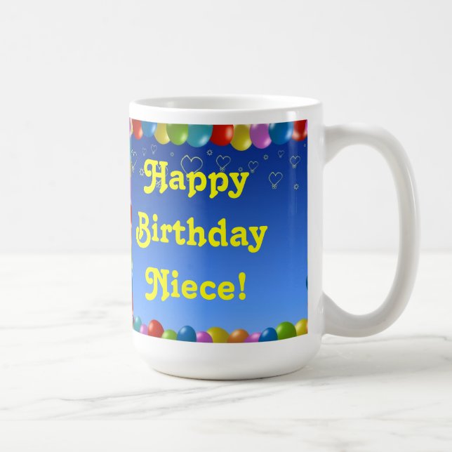 Mug Happy Birthday Niece (Right)