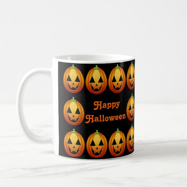 Mug Happy Halloween Pumpkins (Left)