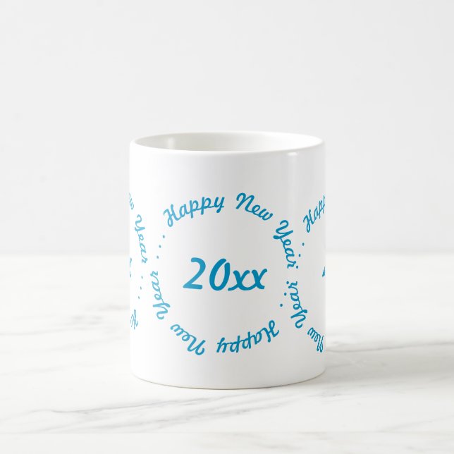 Mug - Happy New Year with Date (Center)