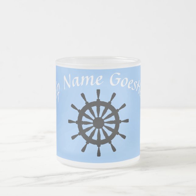 Mug - Helm with Curved text (Center)
