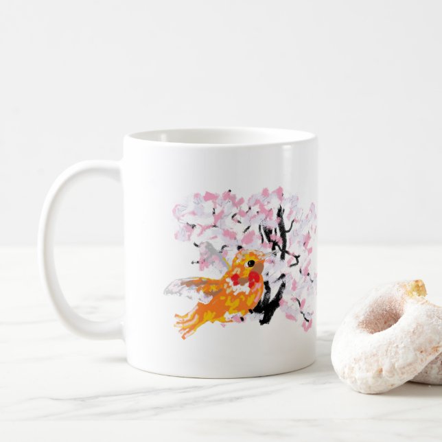 Mug : Humming within The Tree's (With Donut)