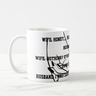 Mug husband and wife joke