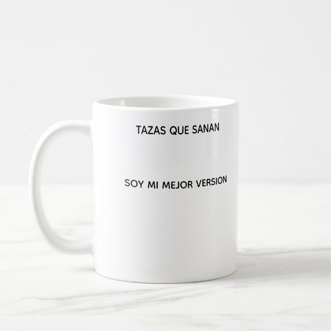 Mug I Am My Best Self – Motivational mug (Left)