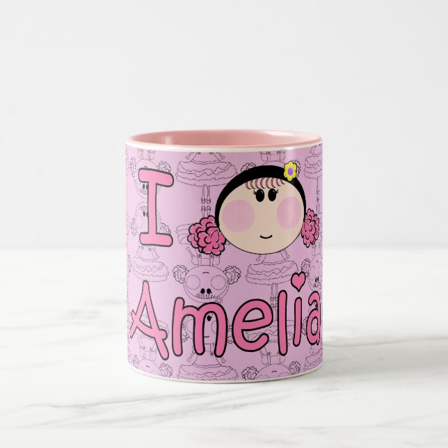 Mug I love Amelia (Center)
