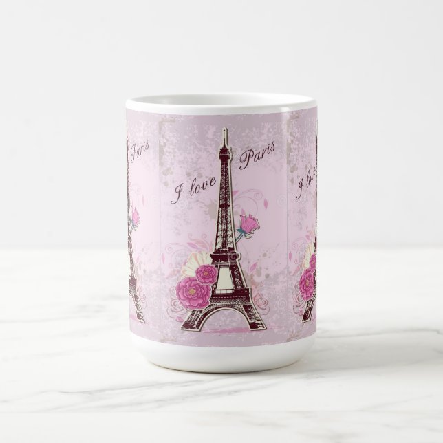 Mug/I Love Paris Coffee Mug (Center)