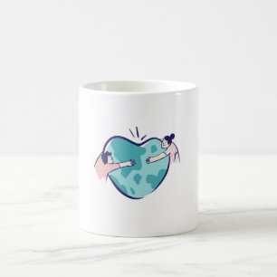 Mug i love you world