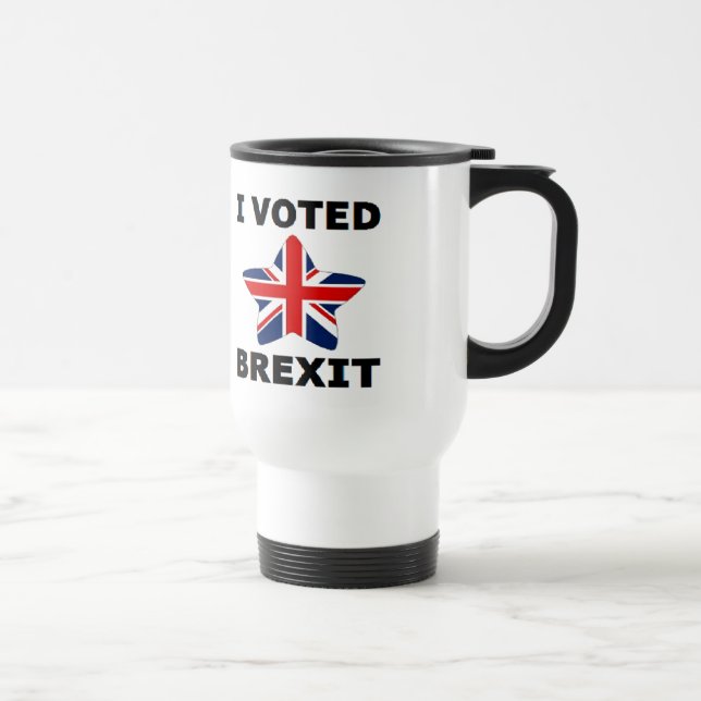 Mug I Voted Brexit (Right)