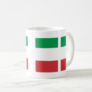 Mug in stylized Italian colors.