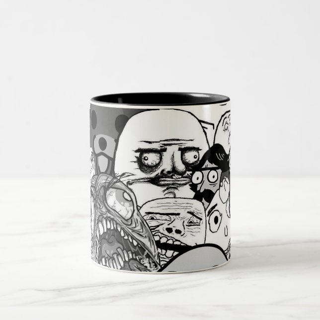 Mug in two tones - All Memes (Center)